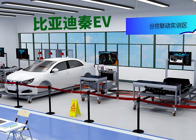 比亚迪秦EV.新能源分控联动式系统实训室